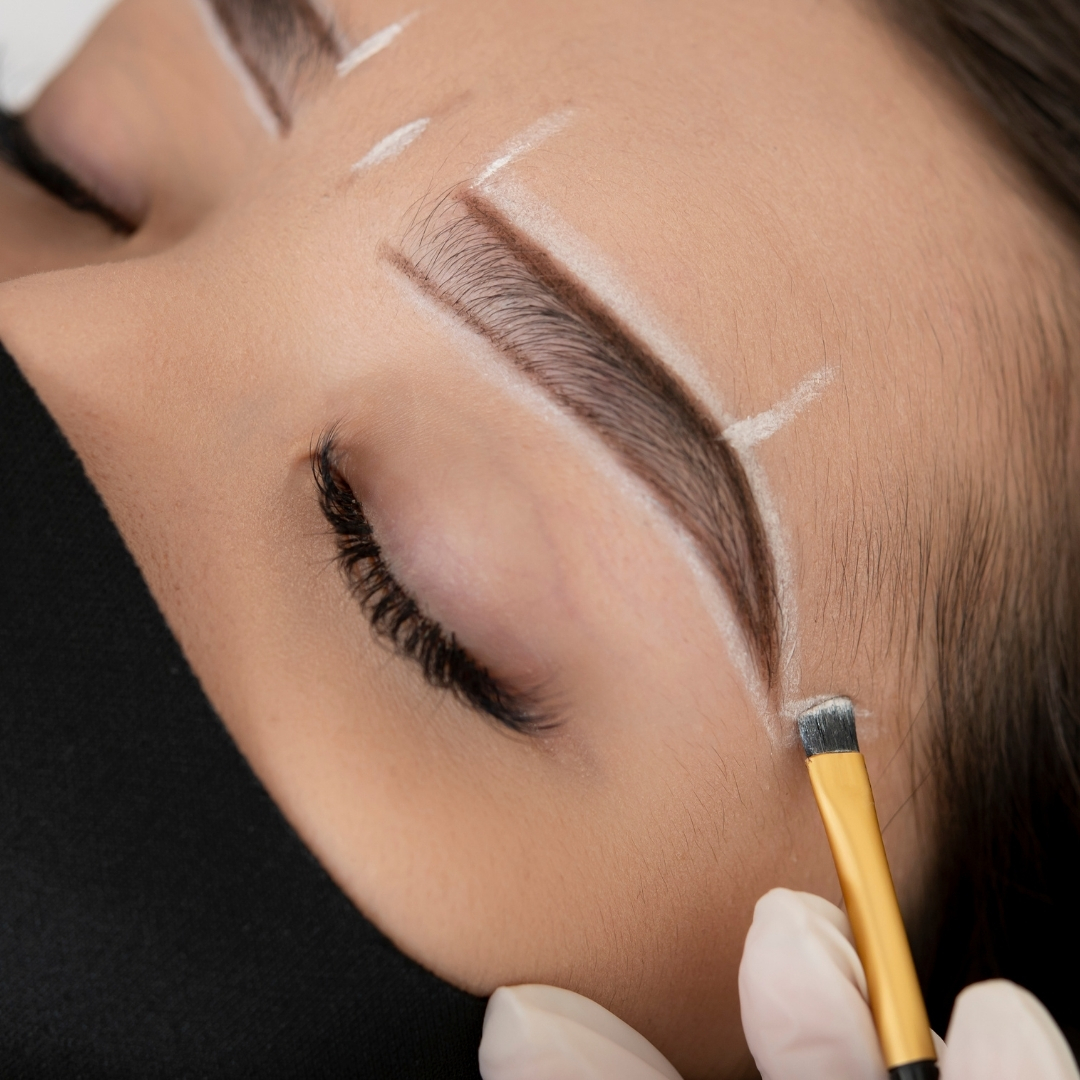 Professional brow design